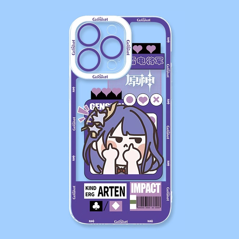 原神睡衣天使眼透明防摔軟殼