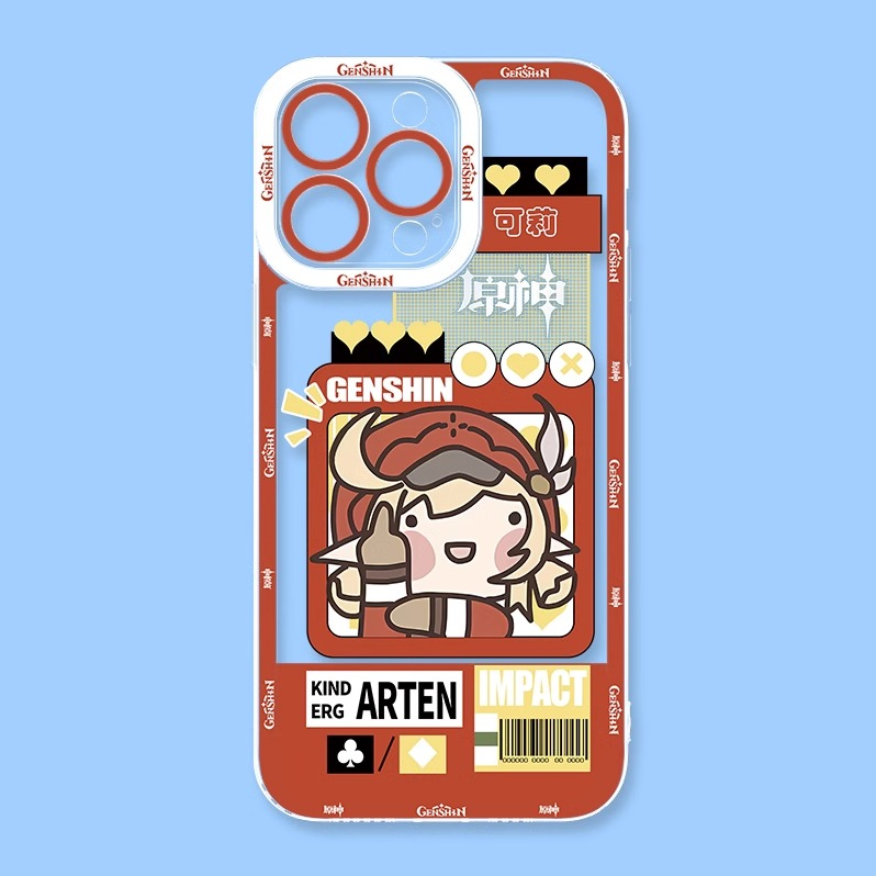 原神睡衣天使眼透明防摔軟殼