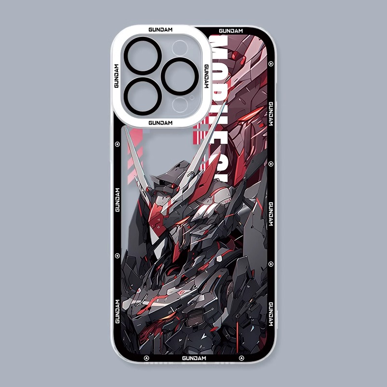 蘋果 系列機動戰士鋼彈天使眼透明防摔軟殼