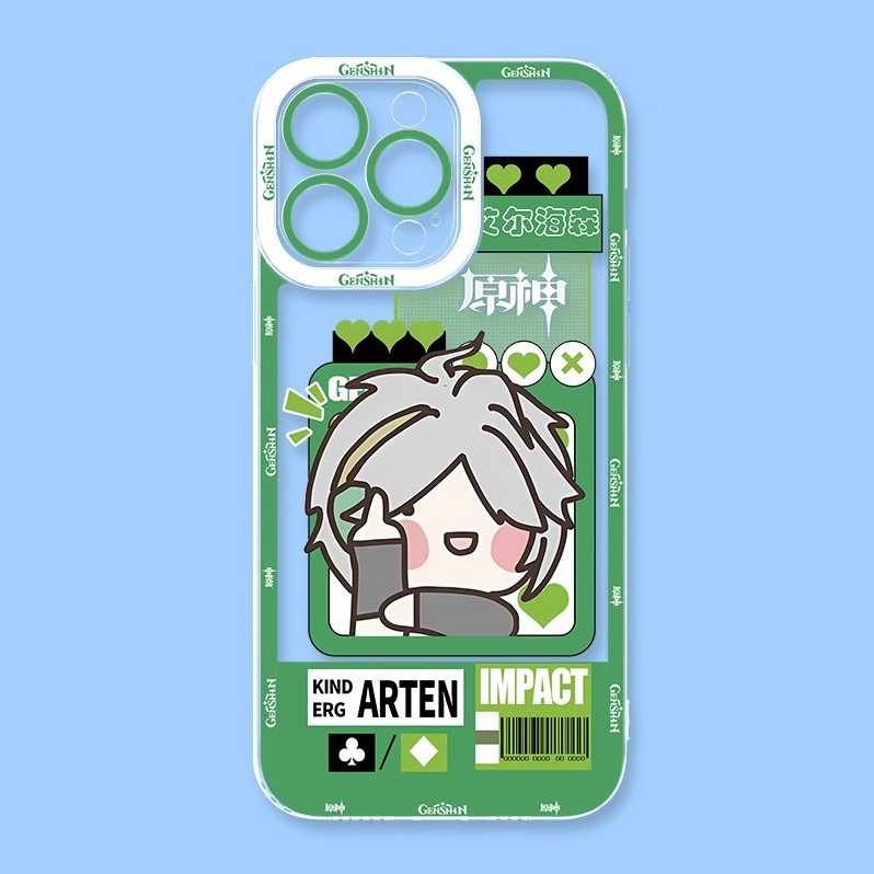 原神睡衣天使眼透明防摔軟殼