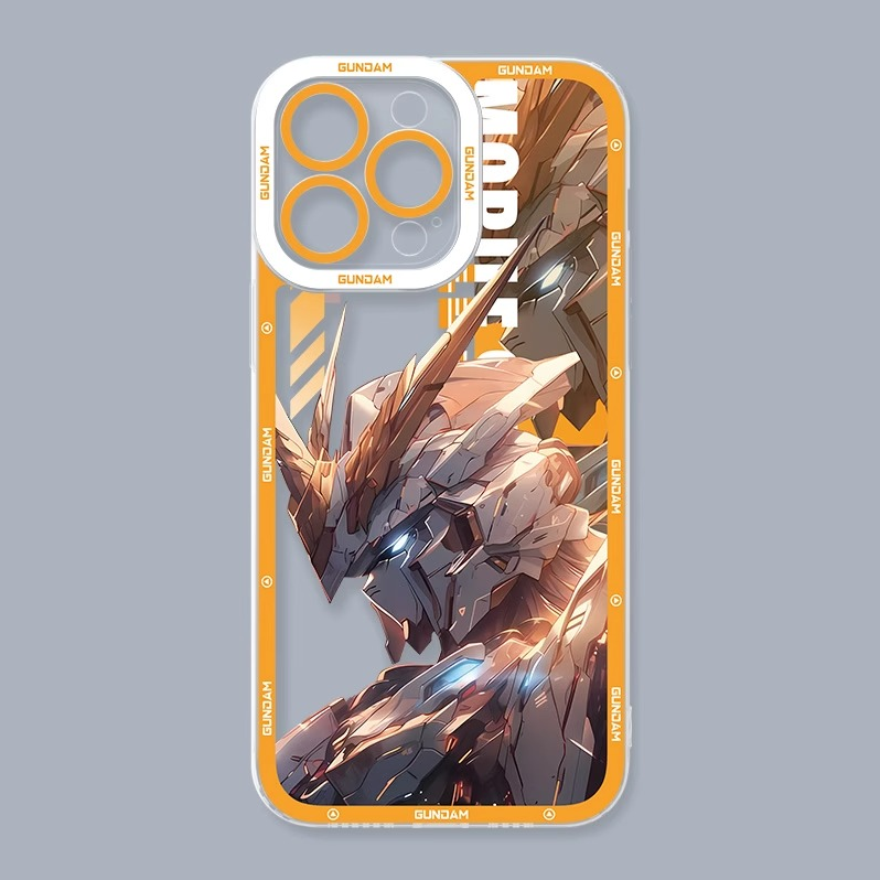 蘋果 系列機動戰士鋼彈天使眼透明防摔軟殼