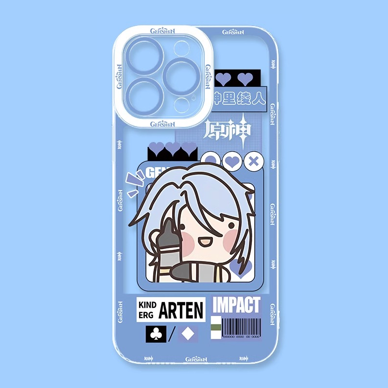 原神睡衣天使眼透明防摔軟殼