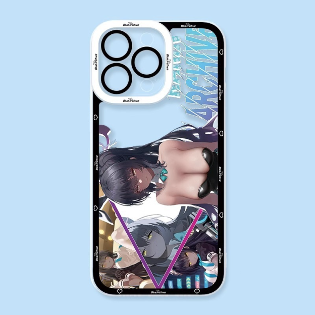 蘋果 系列蔚藍檔案天使眼透明防摔軟殼