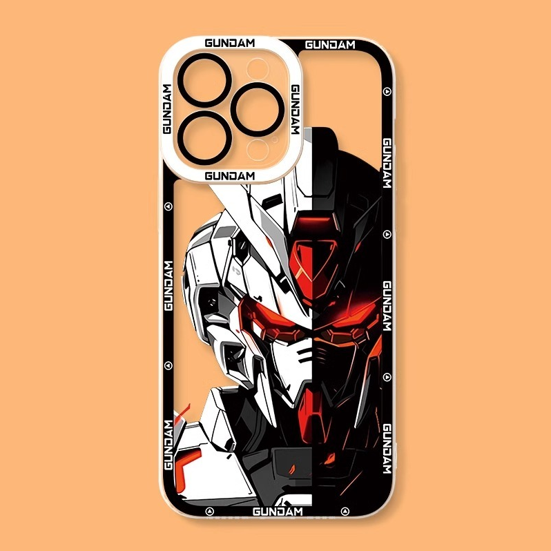 蘋果 系列機動戰士鋼彈天使眼透明防摔軟殼