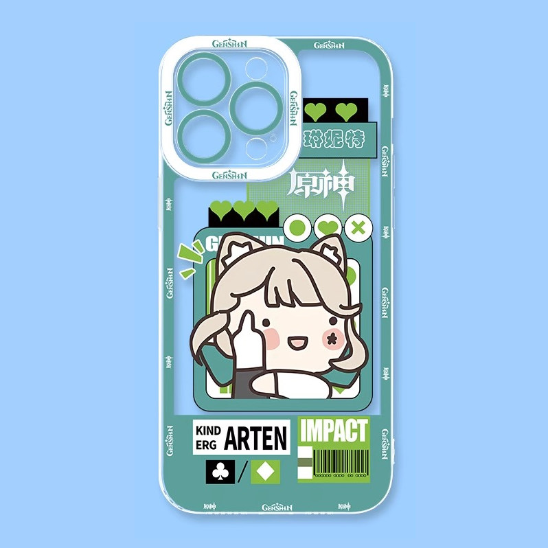 原神睡衣天使眼透明防摔軟殼