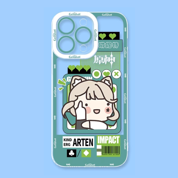 原神睡衣天使眼透明防摔軟殼