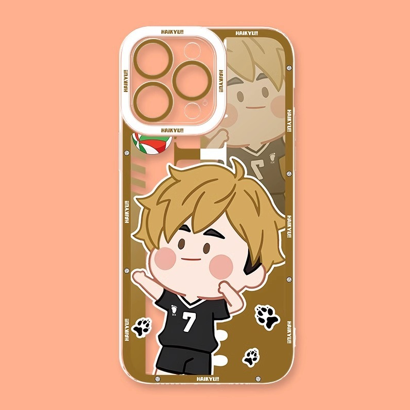 排球少年天使眼透明防摔軟殼