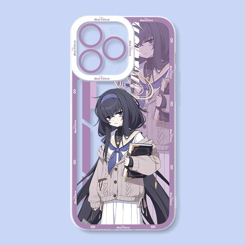 蘋果 系列蔚藍檔案天使眼透明防摔軟殼