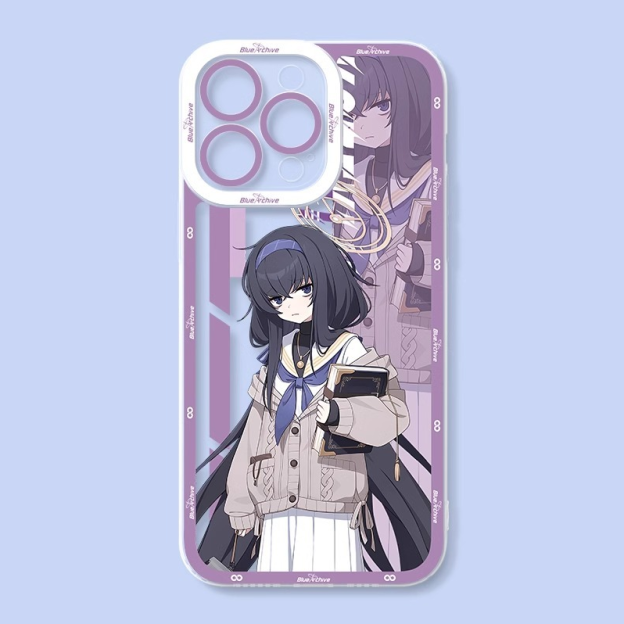 蘋果 系列蔚藍檔案天使眼透明防摔軟殼