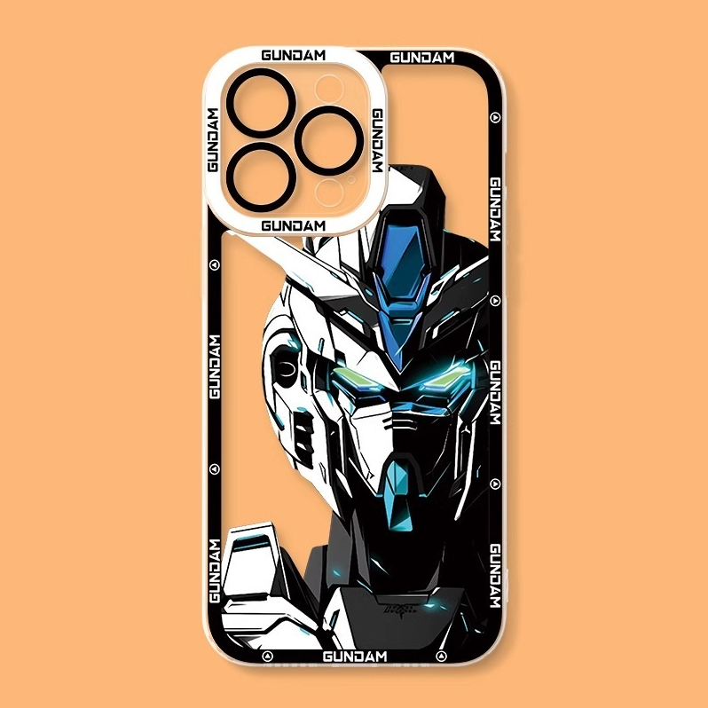 蘋果 系列機動戰士鋼彈天使眼透明防摔軟殼