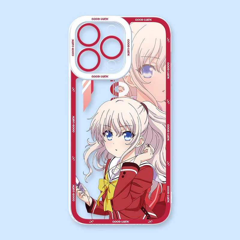 友利奈緒天使眼透明防摔軟殼