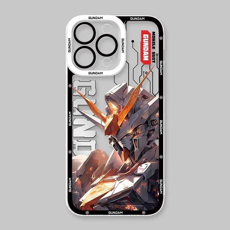 蘋果 系列機動戰士鋼彈天使眼透明防摔軟殼