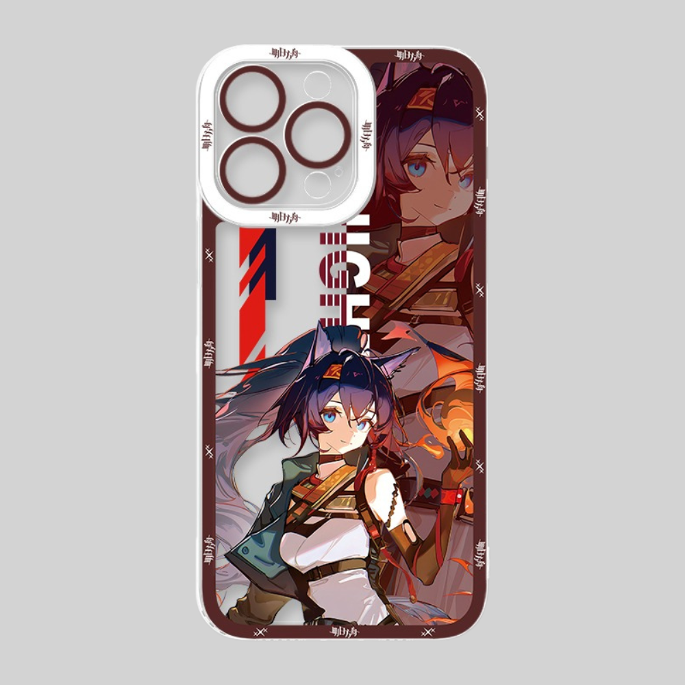 明日方舟天使眼透明防摔軟殼