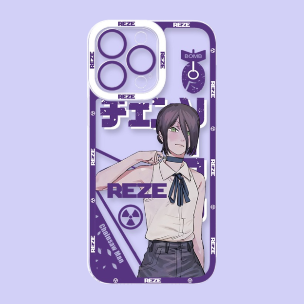 鏈鋸人天使眼透明防摔軟殼