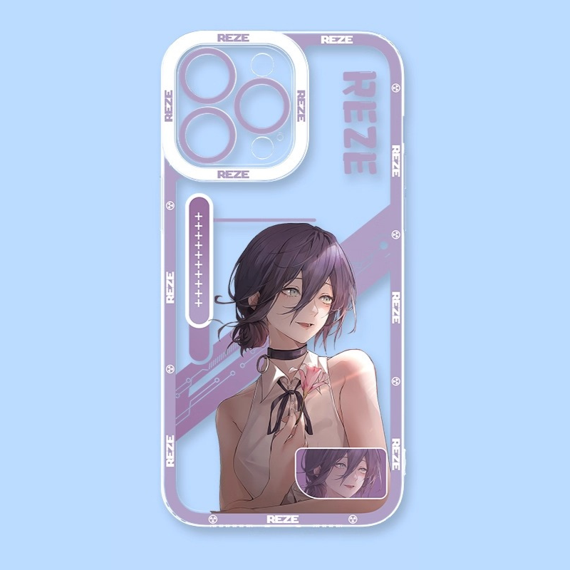 鏈鋸人天使眼透明防摔軟殼