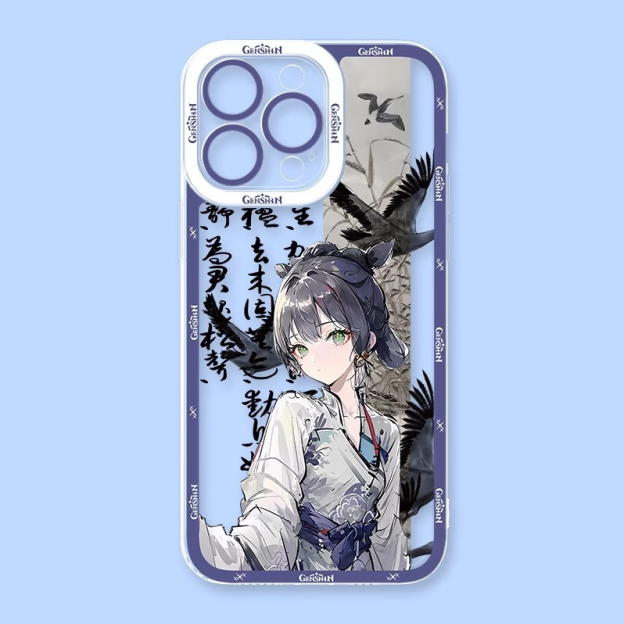 原神古風天使眼透明防摔軟殼