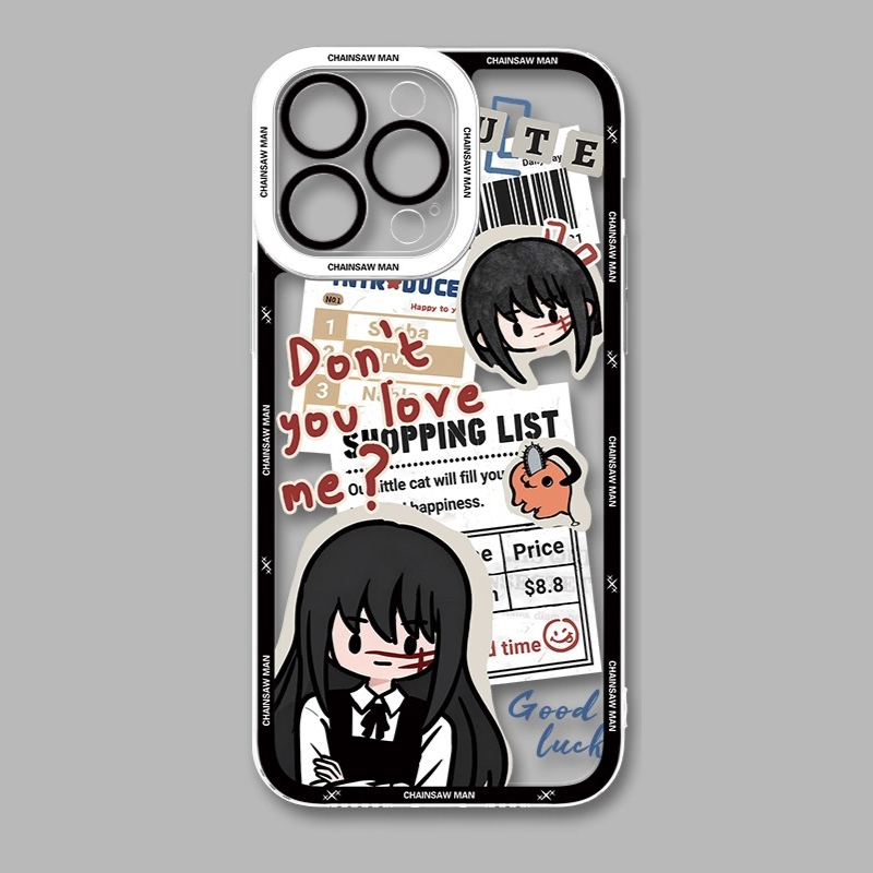 鏈鋸人天使眼透明防摔軟殼