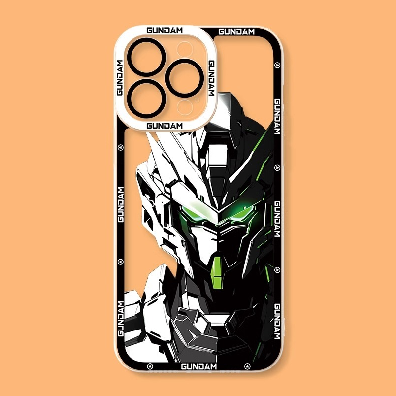 蘋果 系列機動戰士鋼彈天使眼透明防摔軟殼