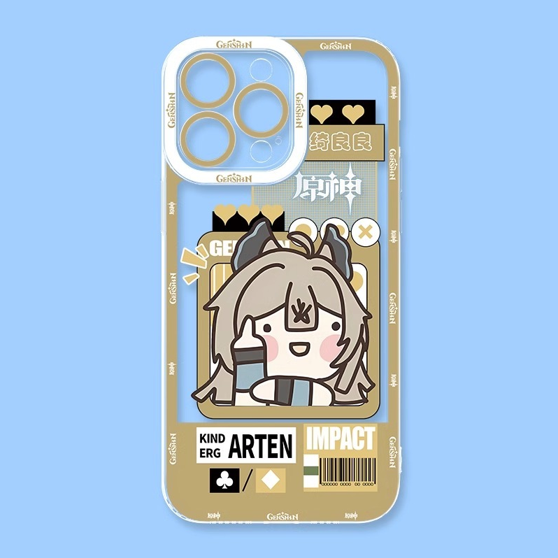 原神睡衣天使眼透明防摔軟殼