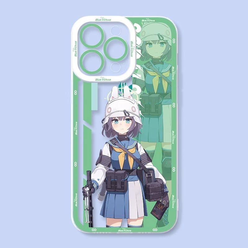 蘋果 系列蔚藍檔案天使眼透明防摔軟殼