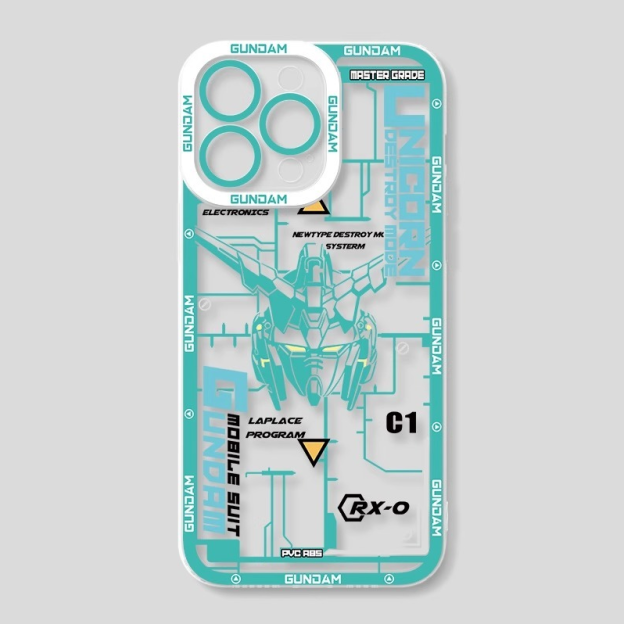 蘋果 系列機動戰士鋼彈天使眼透明防摔軟殼