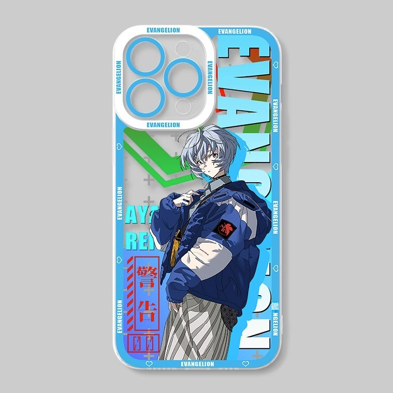 蘋果 系列eva新世紀福音戰士天使眼透明防摔軟殼