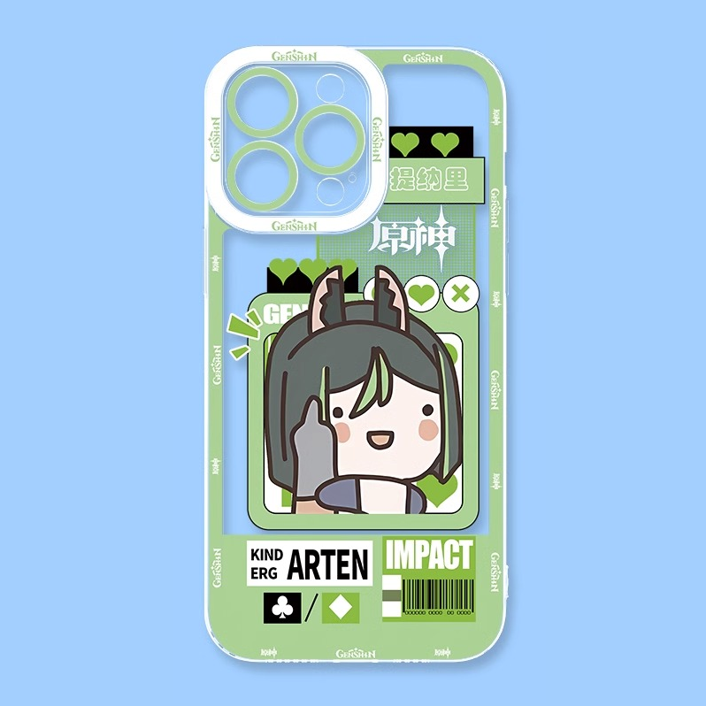 原神睡衣天使眼透明防摔軟殼