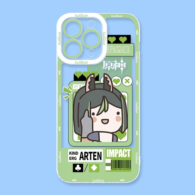 原神睡衣天使眼透明防摔軟殼