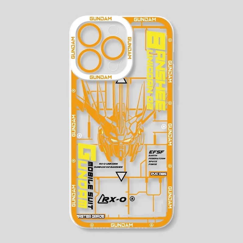 蘋果 系列機動戰士鋼彈天使眼透明防摔軟殼