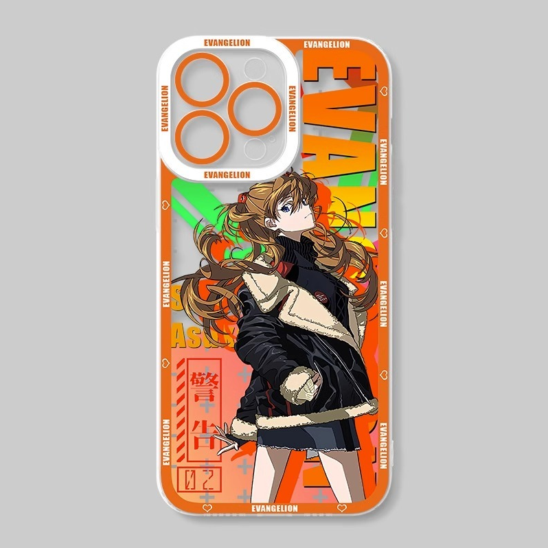 蘋果 系列eva新世紀福音戰士天使眼透明防摔軟殼