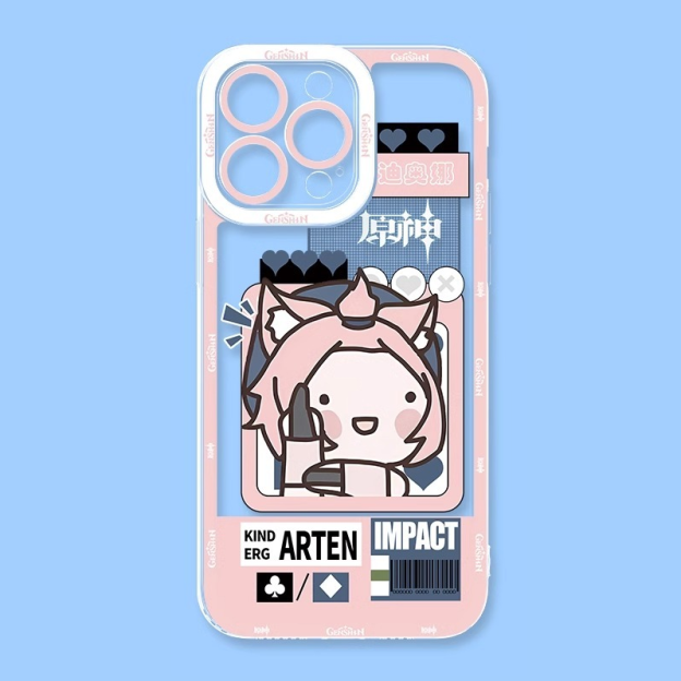 原神睡衣天使眼透明防摔軟殼