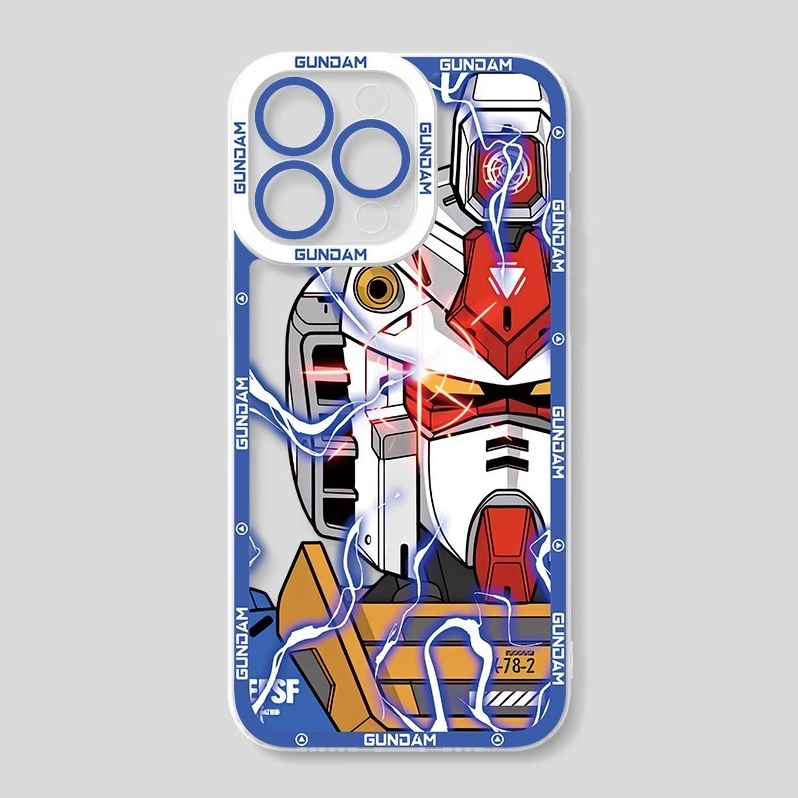 蘋果 系列機動戰士鋼彈天使眼透明防摔軟殼