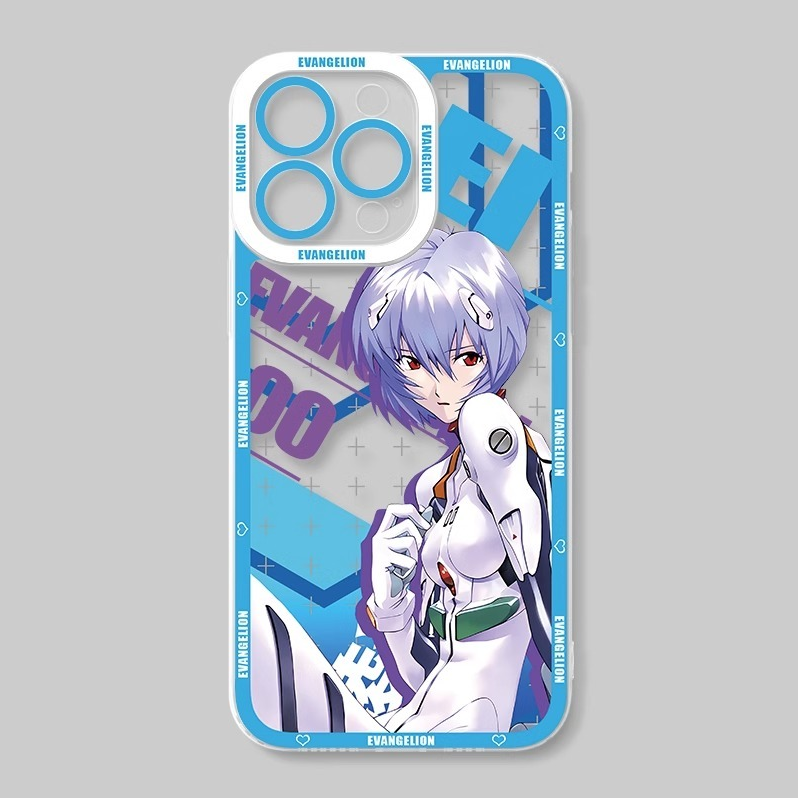 蘋果 系列eva新世紀福音戰士天使眼透明防摔軟殼