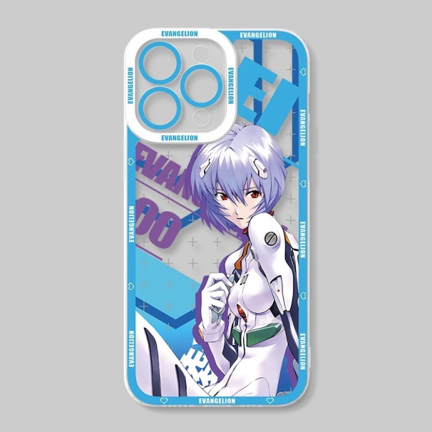 蘋果 系列eva新世紀福音戰士天使眼透明防摔軟殼