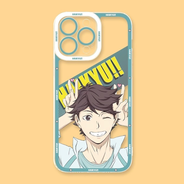 排球少年天使眼透明防摔軟殼