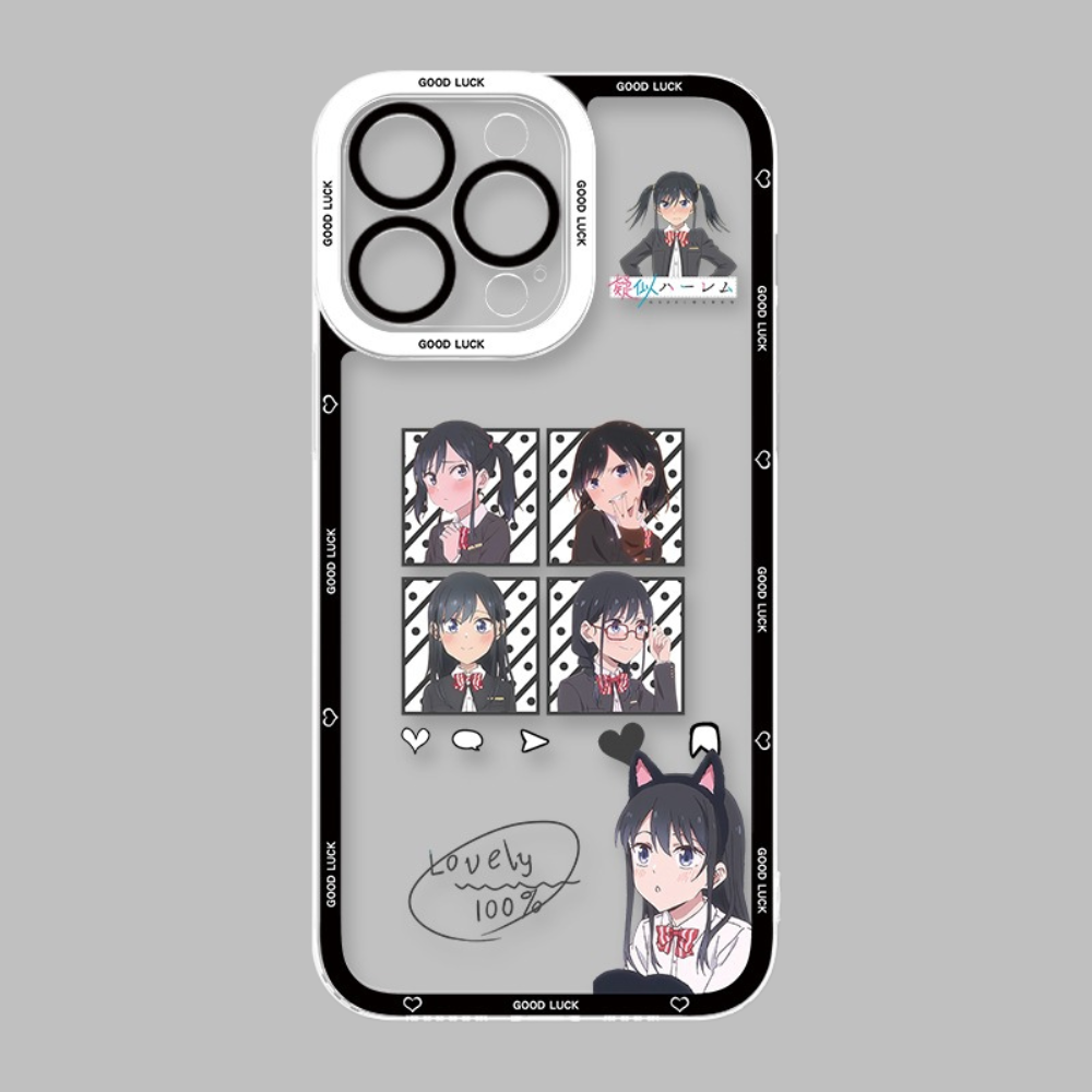 百變的七倉同學天使眼透明防摔軟殼