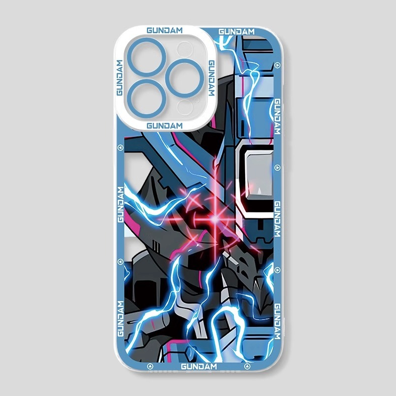 蘋果 系列機動戰士鋼彈天使眼透明防摔軟殼