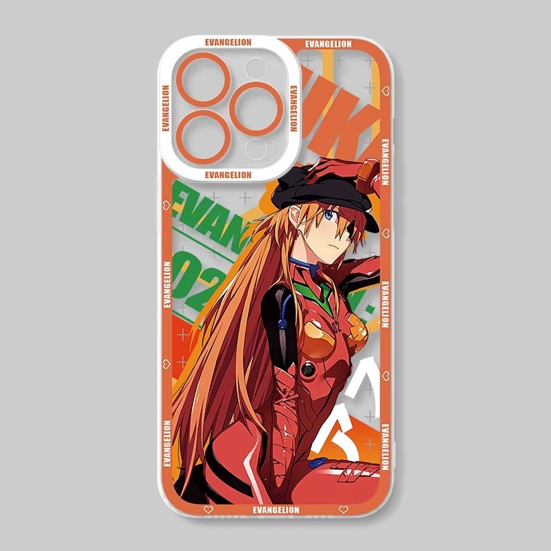 蘋果 系列eva新世紀福音戰士天使眼透明防摔軟殼