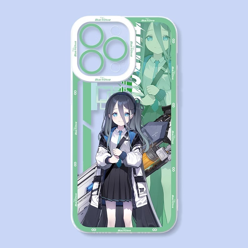 蘋果 系列蔚藍檔案天使眼透明防摔軟殼