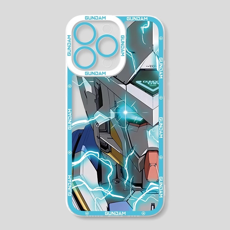 蘋果 系列機動戰士鋼彈天使眼透明防摔軟殼