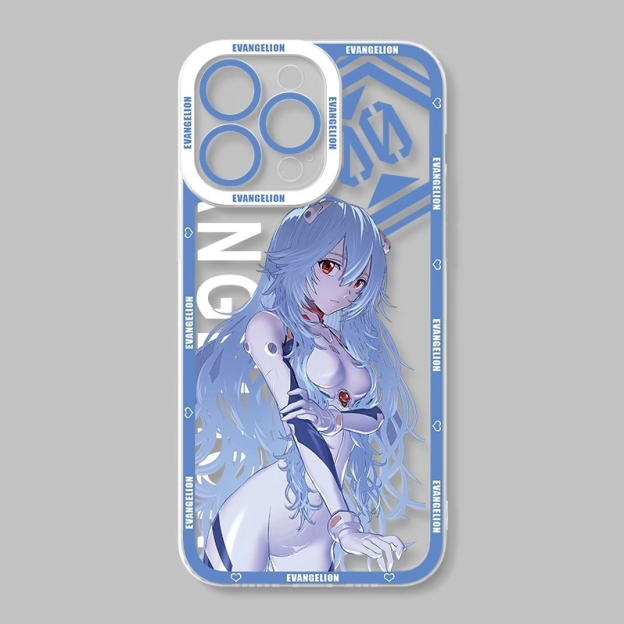 蘋果 系列eva新世紀福音戰士天使眼透明防摔軟殼