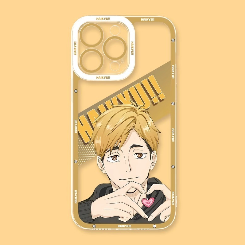 排球少年天使眼透明防摔軟殼