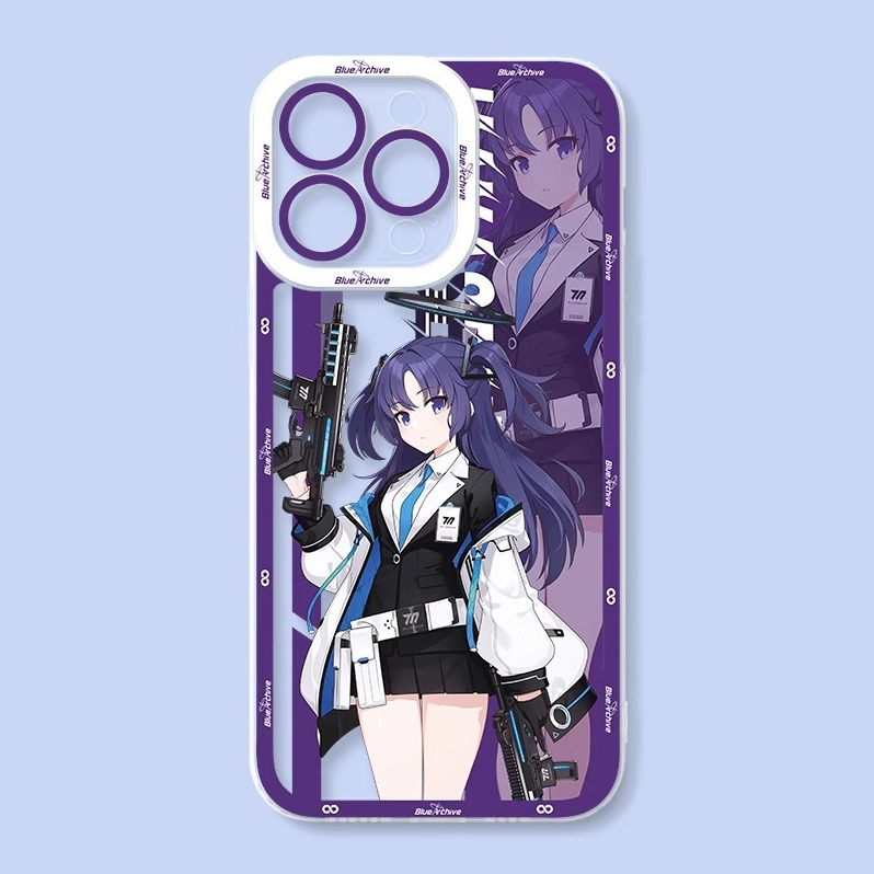 蘋果 系列蔚藍檔案天使眼透明防摔軟殼