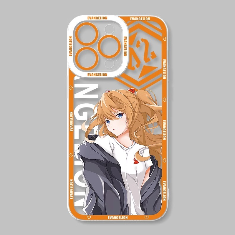 蘋果 系列eva新世紀福音戰士天使眼透明防摔軟殼