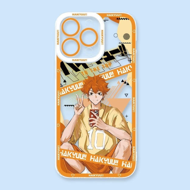 排球少年天使眼透明防摔軟殼