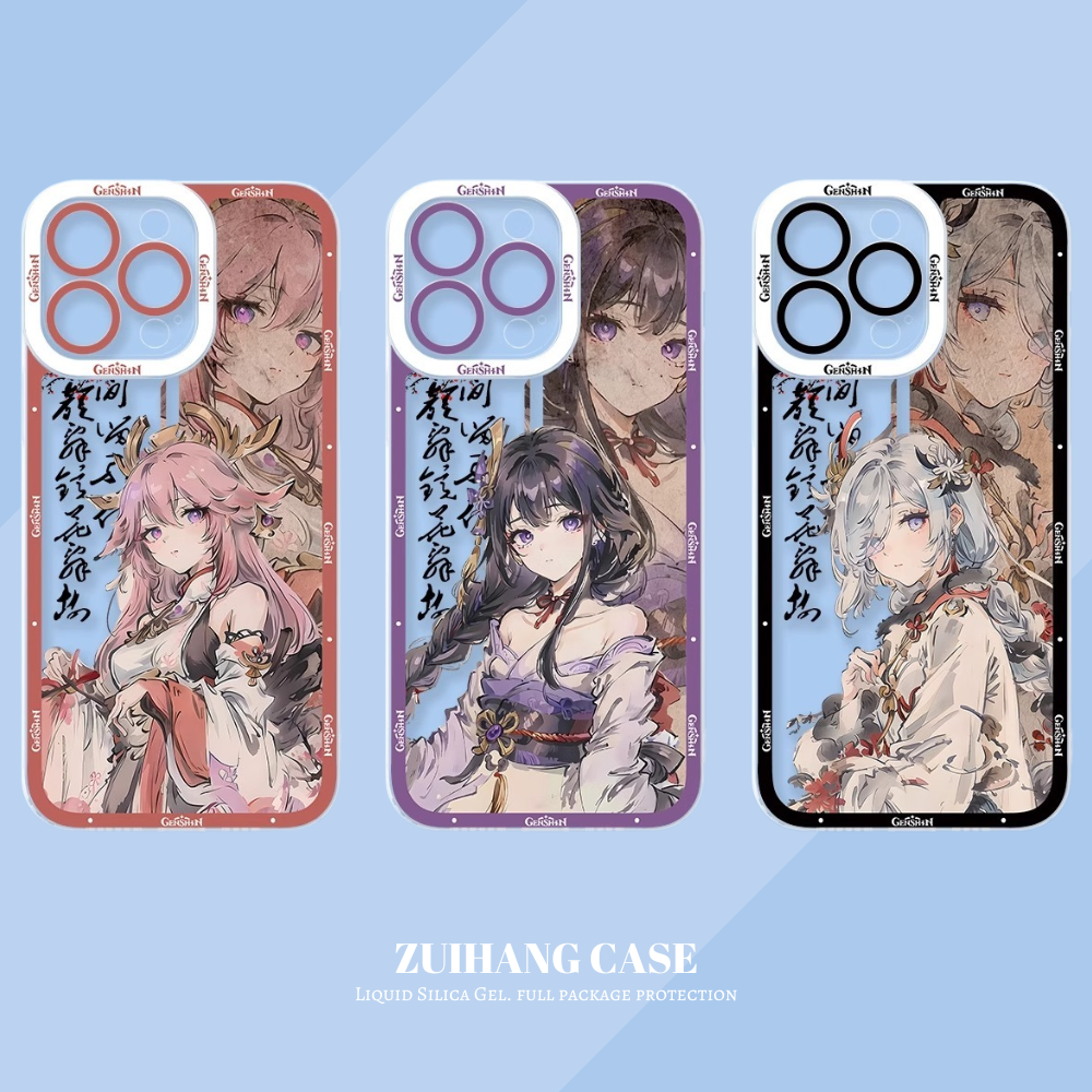 原神古風天使眼透明防摔軟殼