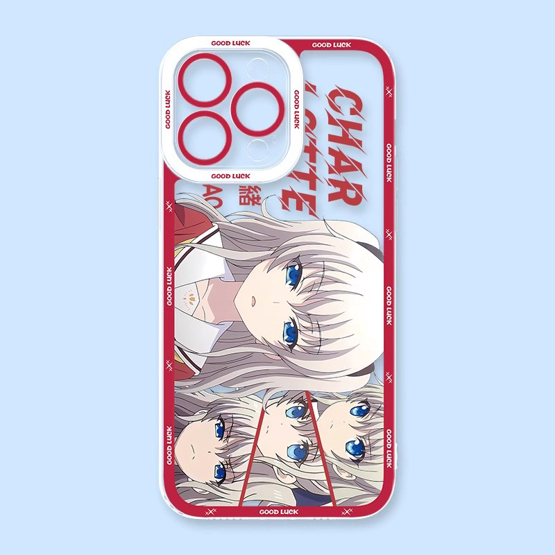 友利奈緒天使眼透明防摔軟殼