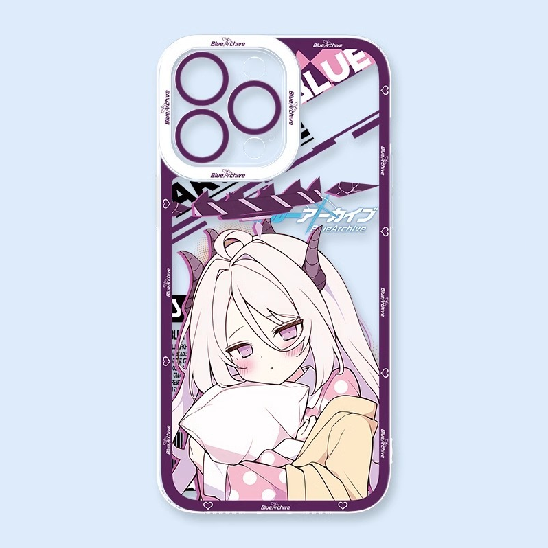 蘋果 系列蔚藍檔案天使眼透明防摔軟殼