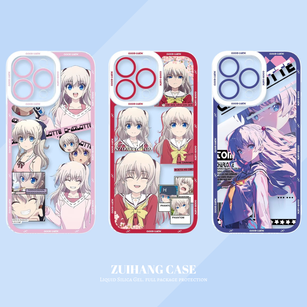 友利奈緒天使眼透明防摔軟殼