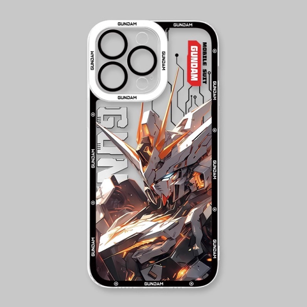 蘋果 系列機動戰士鋼彈天使眼透明防摔軟殼